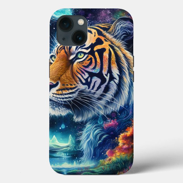 Cosmic Tiger Case-Mate iPhone Case (Back)