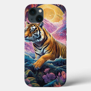 Cosmic Tiger iPhone 13 Case