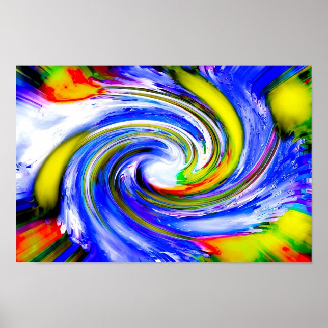 Cosmic travel art poster (Front)
