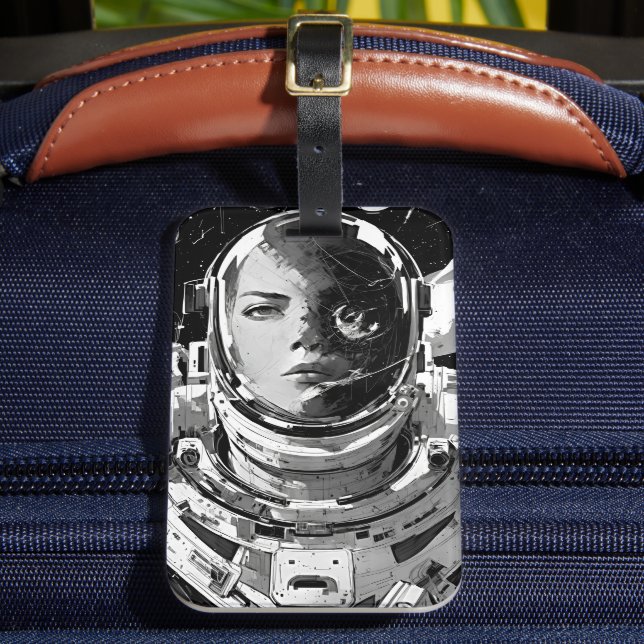Cosmic Traveler Resilience Luggage Tag  (Front Insitu 2)