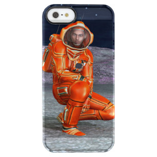 Cosmic Traveler Surreal Planet Landscape Art Clear iPhone SE/5/5s Case