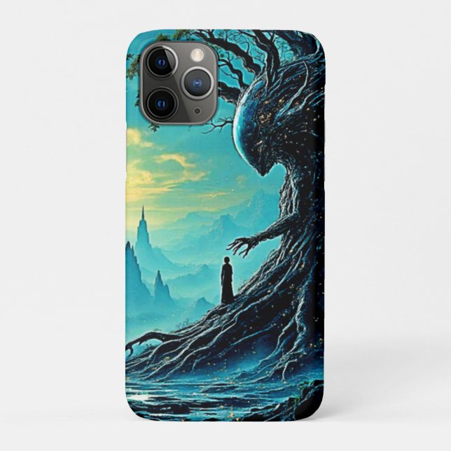 Cosmic Tree of Life Fantasy Case-Mate iPhone Case (Back)