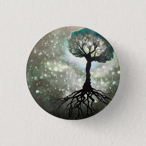 Cosmic Tree  Roots Button