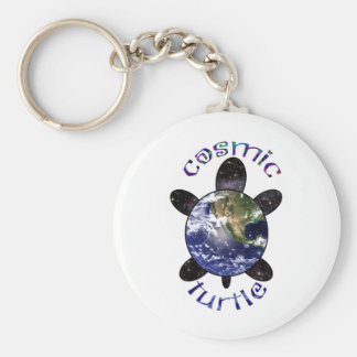 Cosmic Turtle Keychain