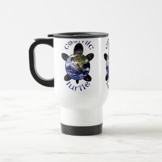 Cosmic Turtle Travel Mugs