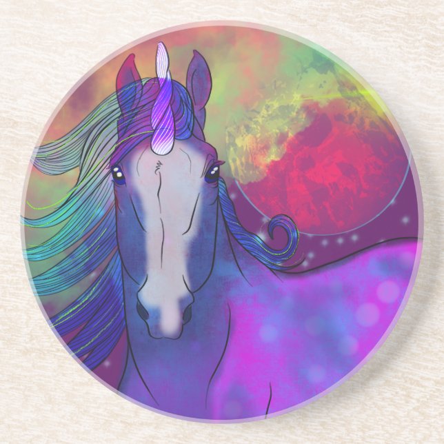 Cosmic Unicorn 5 Coaster (Front)