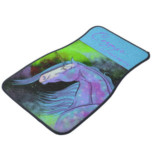 Cosmic Unicorn 6 Car Floor Mat