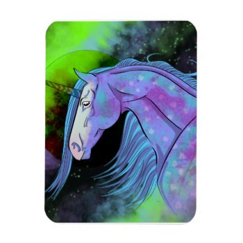 Cosmic Unicorn 6 Magnet by Heart_Horses at Zazzle