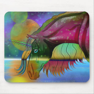 Cosmic Unicorn 8 Mouse Pad