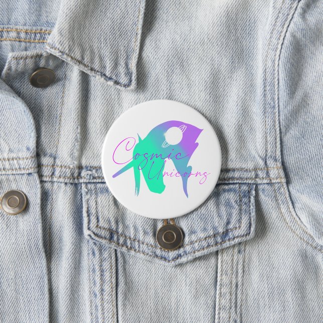 Cosmic Unicorn Official Button (In Situ)
