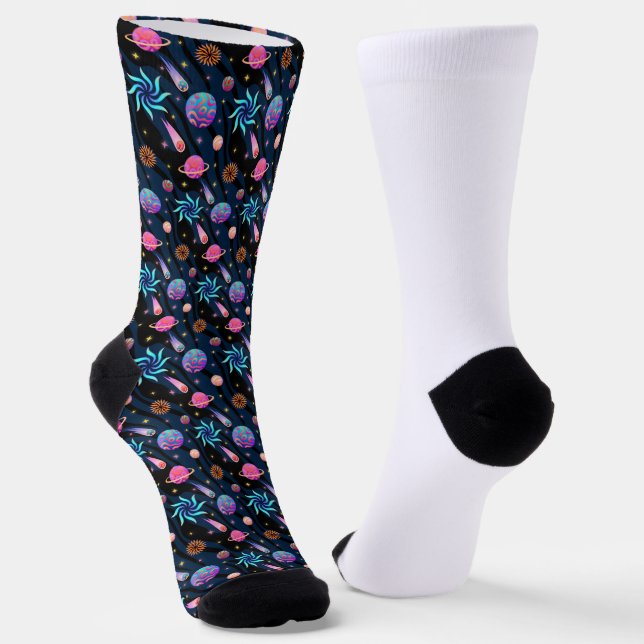 Cosmic Universe Socks (Angled)