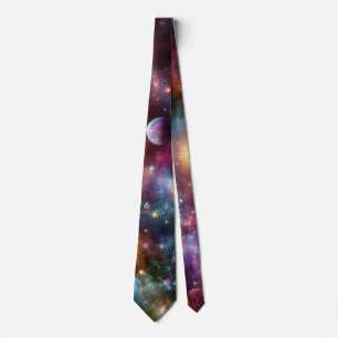 COSMIC UTOPIA NECK TIE
