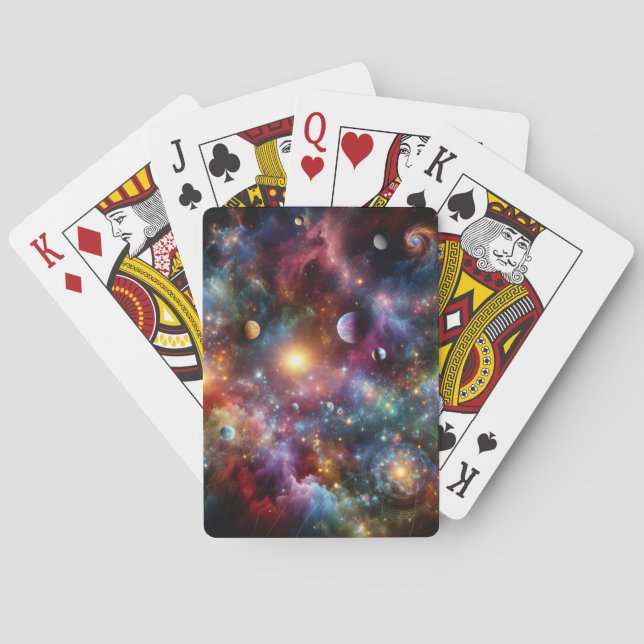 COSMIC UTOPIA POKER CARDS (Back)
