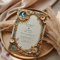 Cosmic Vintage Constellation Wedding
