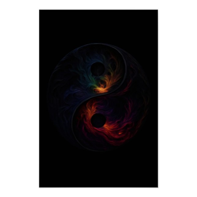 Cosmic Vortex Poster (Front)