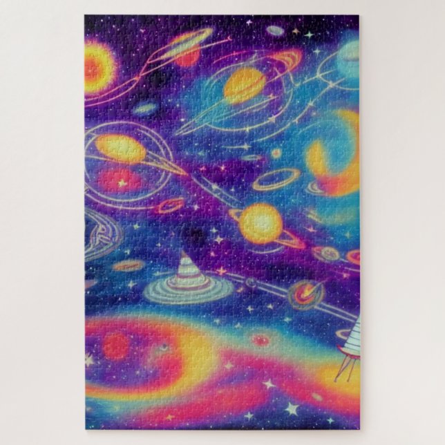 Cosmic Voyage Jigsaw Puzzle (Vertical)