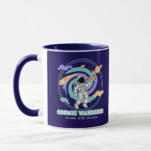 Cosmic Wanderer Astronaut Telescop