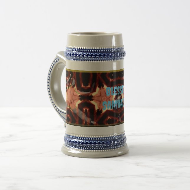 Cosmic Warrior Beer Stein (Front Left)
