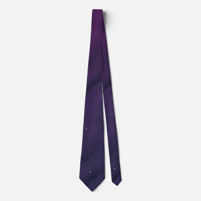 Cosmic Wave Galaxy Neck Tie (Front)