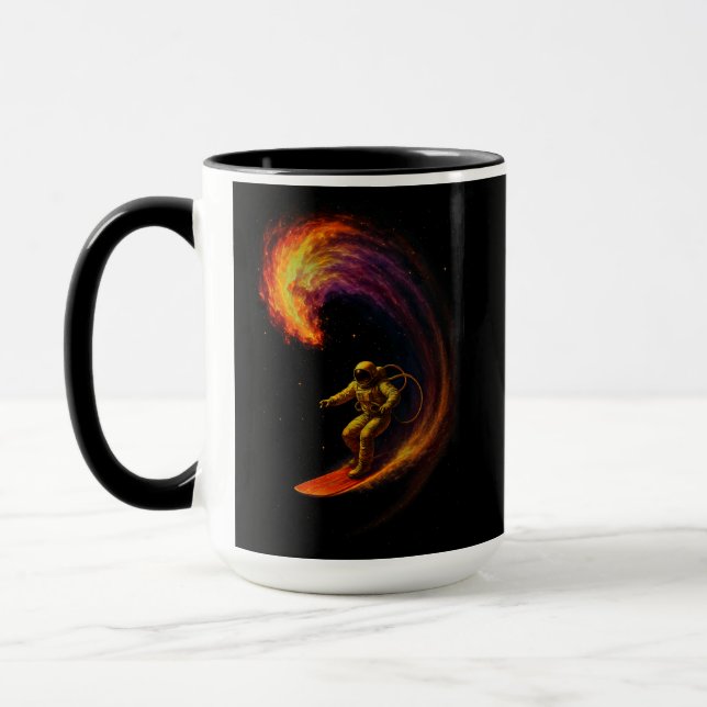 Cosmic Wave Rider Mug (Left)