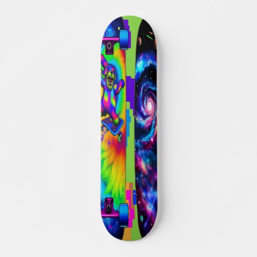Cosmic Wave Surfing Skateboard