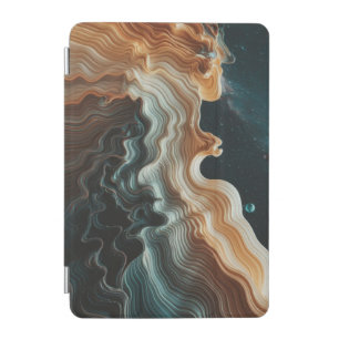 Cosmic Waves Abstract iPad Mini Cover
