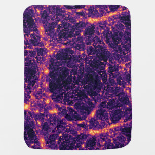 Cosmic Web Baby Blanket
