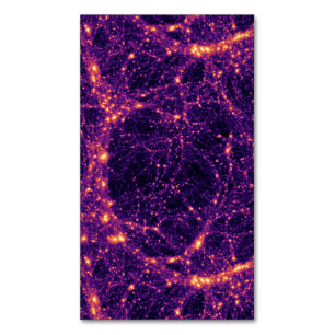 Cosmic Web Business Card Magnet