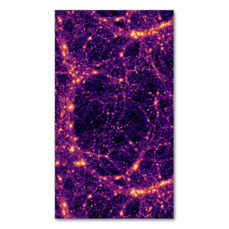 Cosmic Web Business Card Magnet