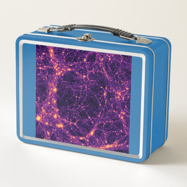 Cosmic Web Metal Lunch Box (Front)