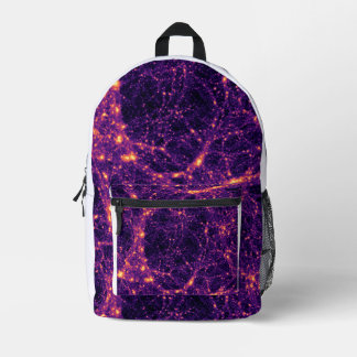 Cosmic Web Printed Backpack