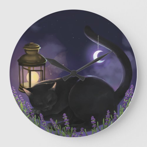 Cosmic Witch Large Clock