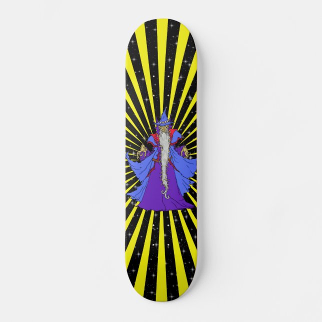 Cosmic Wizard Skateboard Deck (Front)