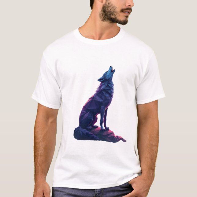 Cosmic Wolf T-Shirt (Front)