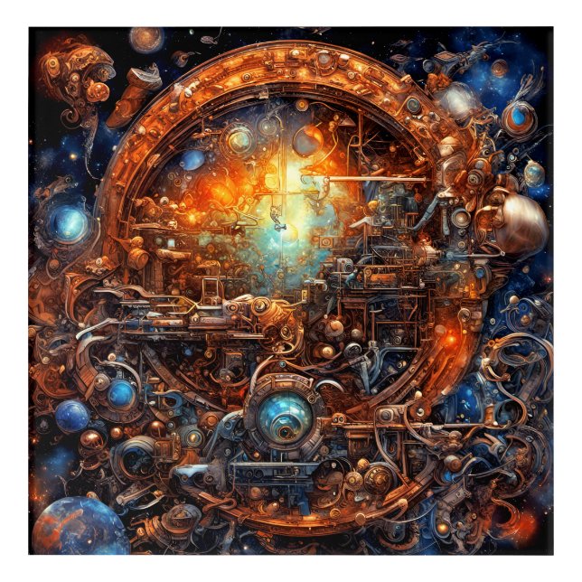 Cosmic Wonder Acrylic Print (Front)