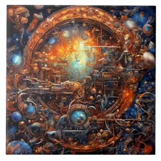 Cosmic Wonder Ceramic Tile