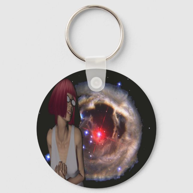 Cosmic Wonder Keychain (Front)