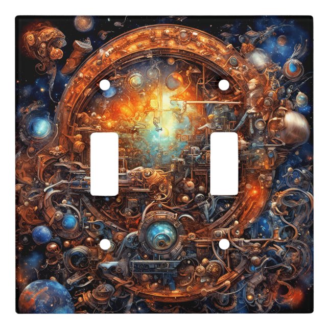 Cosmic Wonder Light Switch Cover (Front)