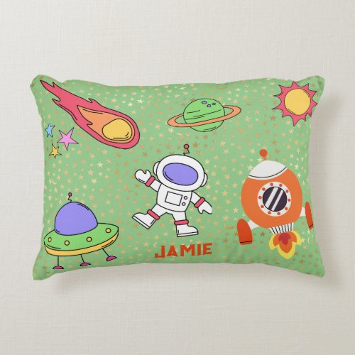Cosmic World Personalized Pillow
