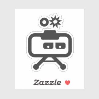 Cosmicity Logobot 3" Sticker, 6 ct. Sticker