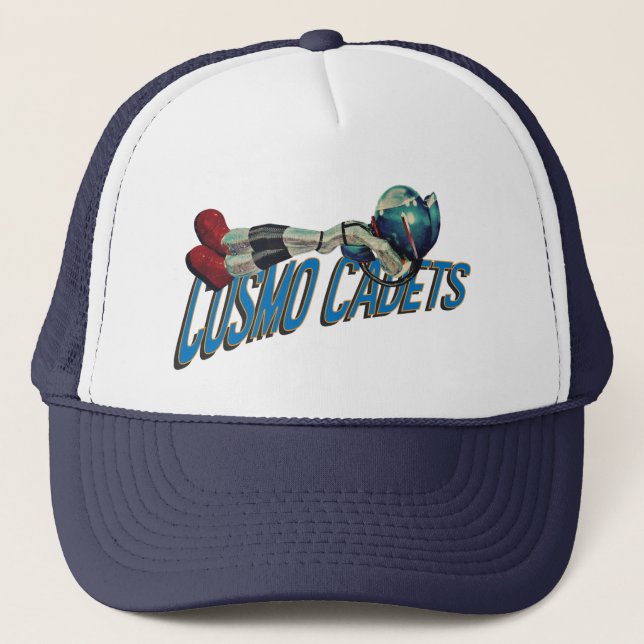 Cosmo Cadets "Space Nap" Trucker Hat (Front)
