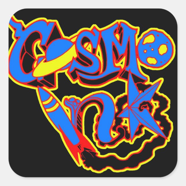 Cosmo Ink Color Sticker (Front)