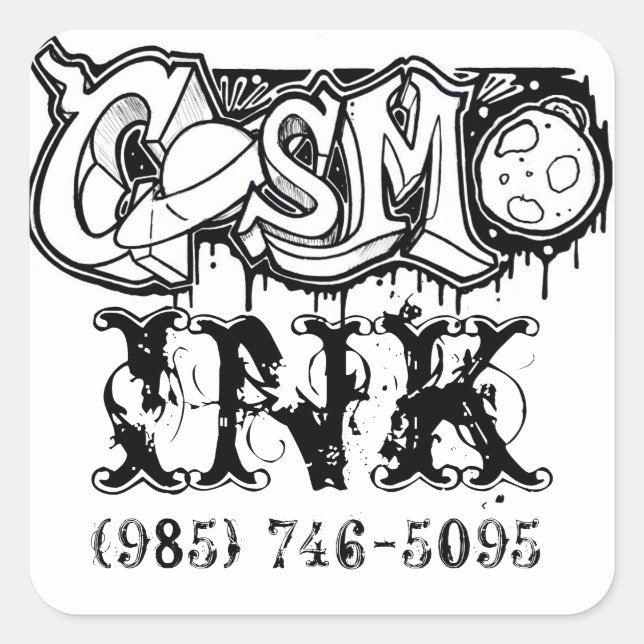 Cosmo Ink Sticker (Front)