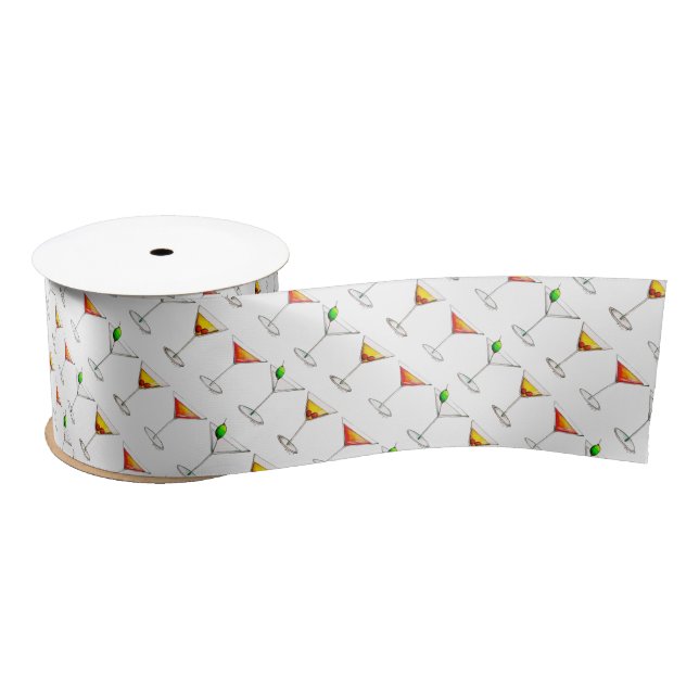Cosmo Martini Manhattan Cocktail Drinks Ribbon (Spool)