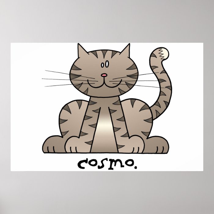 Cosmo the Kitty Print