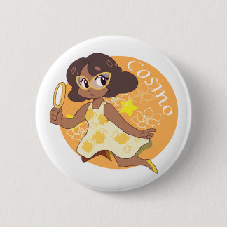 Cosmo The Space Detective Pinback Button