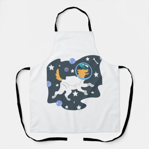 Cosmo The Space Dog  Apron