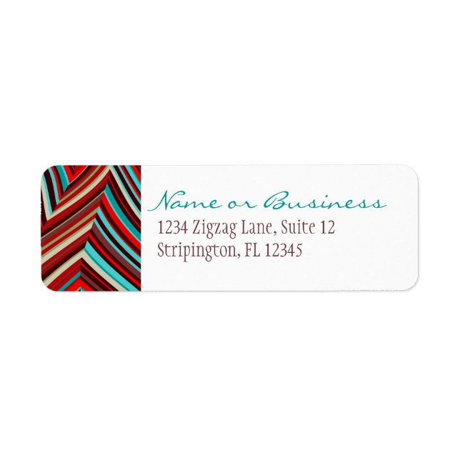 Cosmo Waves Address Label (Front)