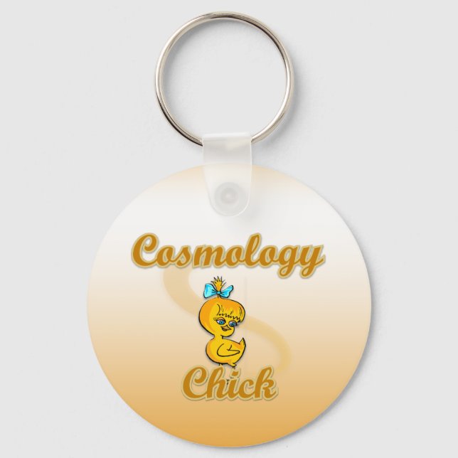 Cosmology Chick Keychain (Front)