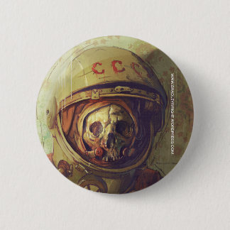 Cosmonaut Button